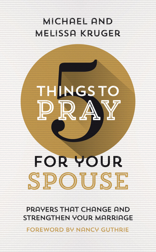 Book cover: '5 Things to Pray for Your Spouse' by The Good Book Company.